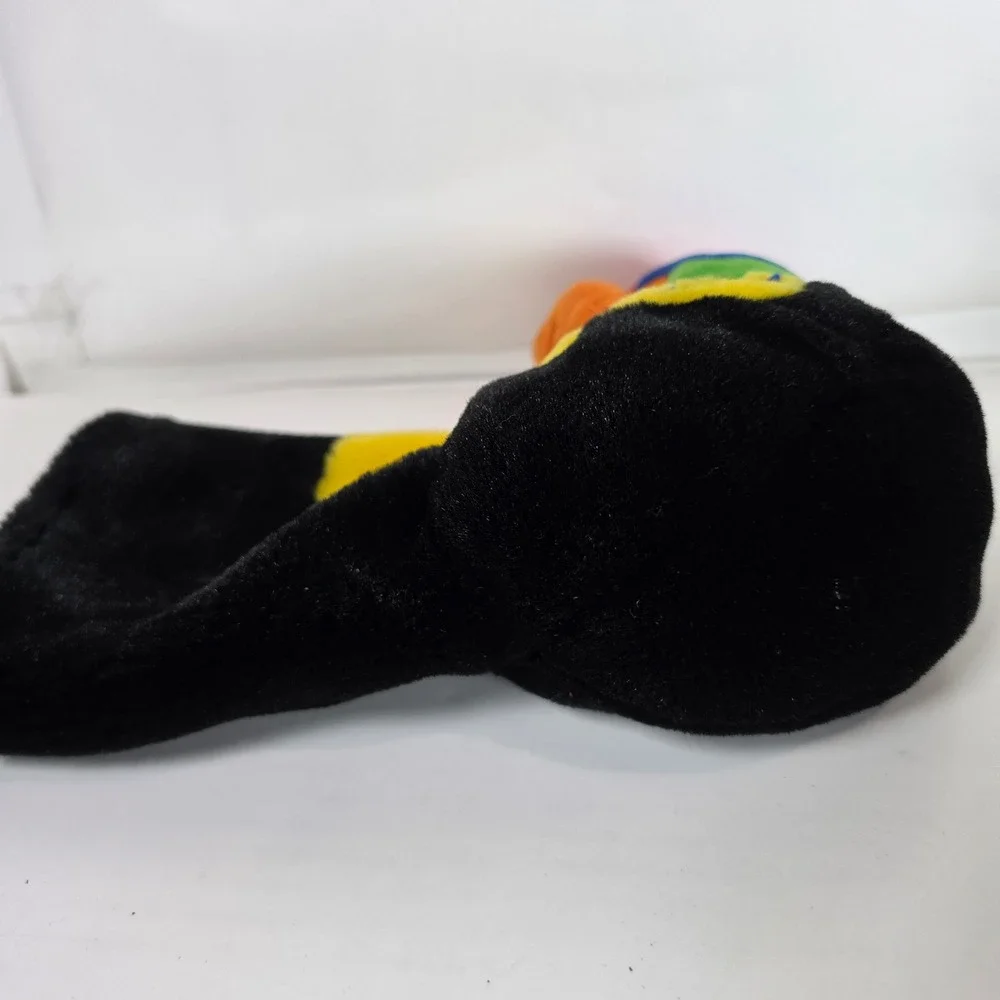 Aurora Toucan Hand Puppet Plush‎ Bird Black Rainbow Tropical Golf Club Cover 11